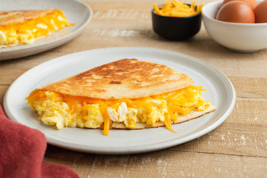 Cheese and Egg Quesadilla: A Crispy Breakfast Treat