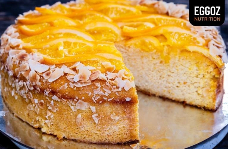 Handmade & Freshly Baked Fluffy Orange Cake Recipe