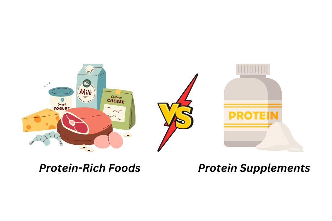 Protein-Rich Food vs. Protein Supplements