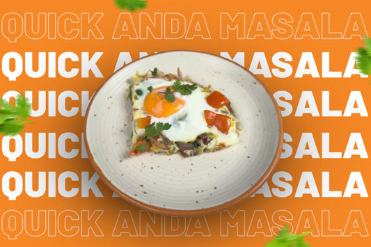 Looking to cook a quick yet flavorful dish? Try this Anda Masala recipe using fresh Eggoz eggs.