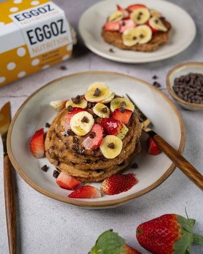 Choco-Chip Almond Flour Pancakes