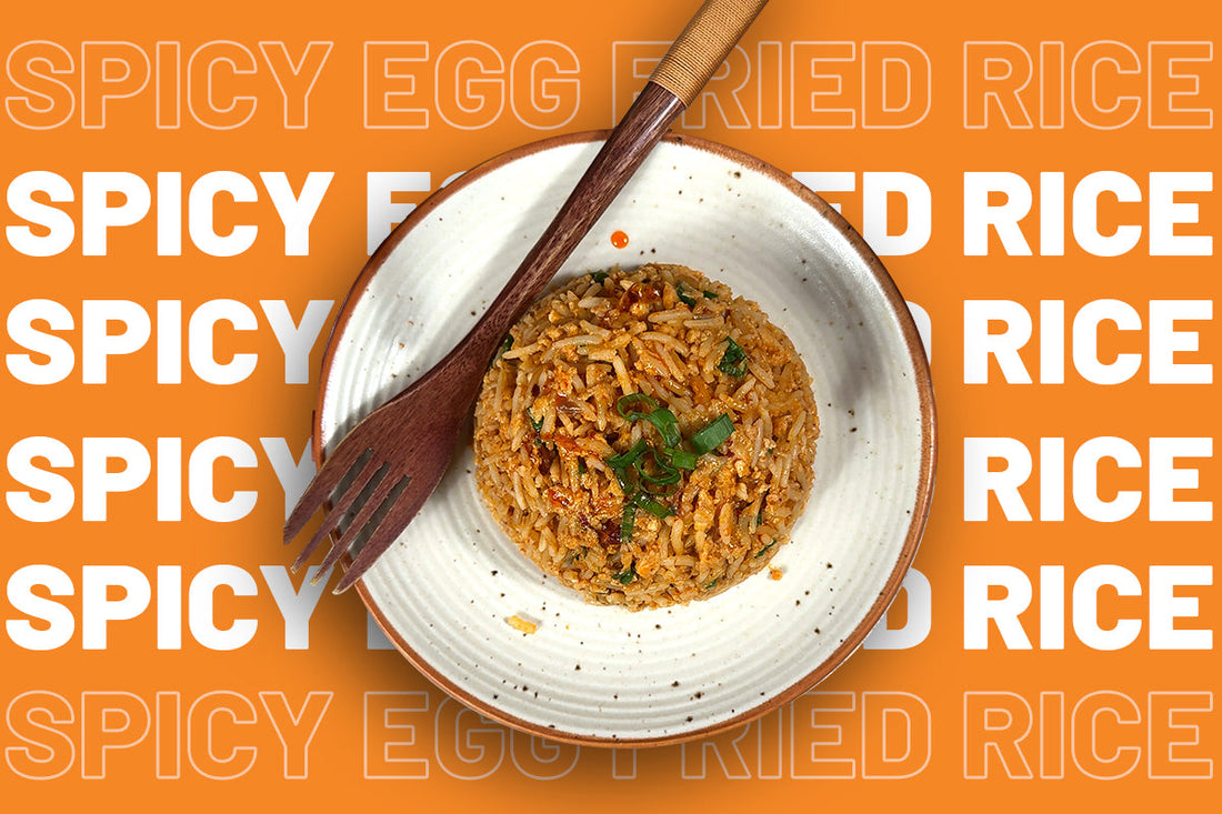 Nothing hits the spot quite like a steaming bowl of Spicy Egg Fried Rice—the perfect balance of deliciousness and nutrition